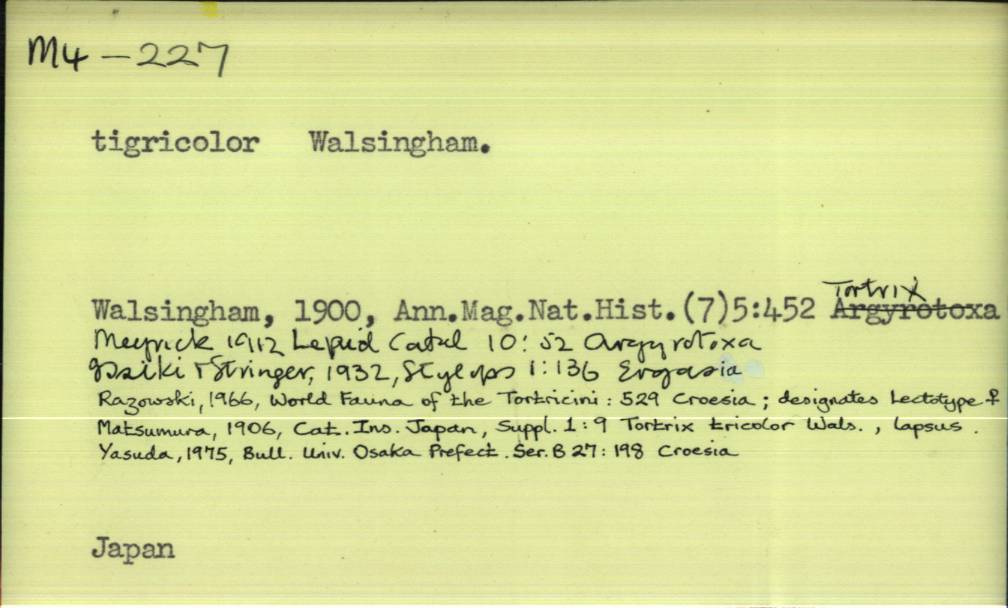 front of card